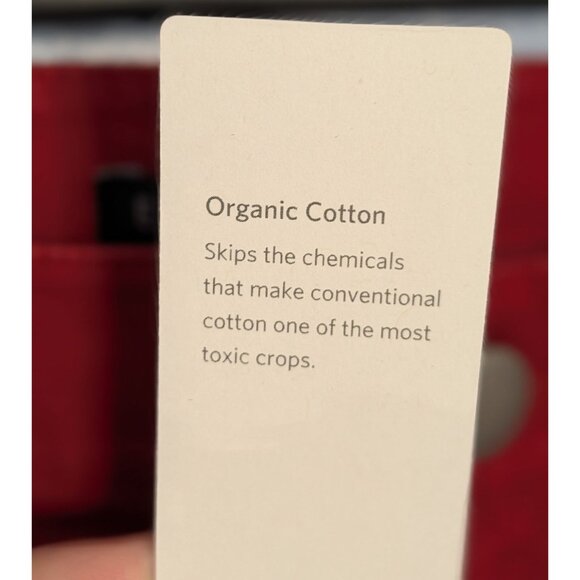 Eileen Fisher Organic Cotton Red Slim Ankle Jeans Size 18 Eco-Friendly Stretch - Picture 3 of 15